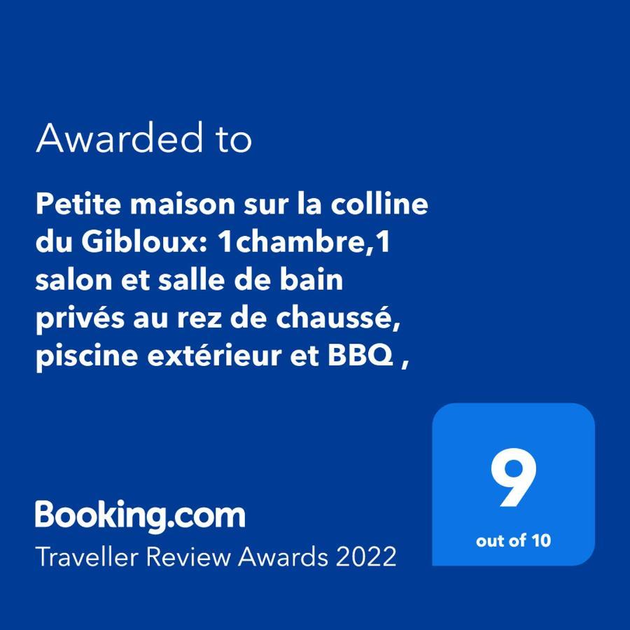 Petite Maison Sur La Colline Du Gibloux: 1Chambre,1 Salon Et Salle De Bain Prives Au Rez De Chausse, Piscine Exterieur Et Bbq , Le Chatelard  Экстерьер фото